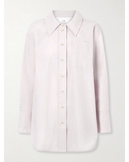 Co. Pink Tton-Poplin Shirt