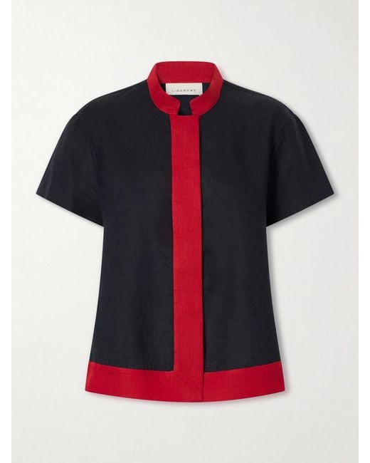 LIBEROWE Black Hana Linen Shirt