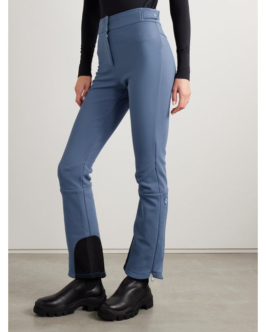 CORDOVA Blue Saint Moritz Stretch Tech-Jersey Flared Ski Pants