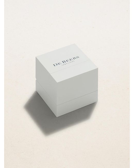 De Beers London Natural Lotus By De Beers 18-Karat Diamond Ring