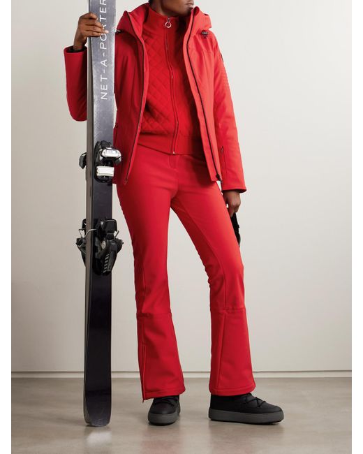 Fusalp Red Tipi Iii Bootcut Ski Pants