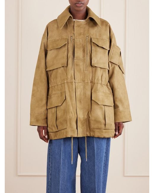Co. Natural Camo Tton-Blend Military Jacket