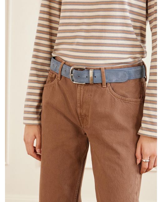 Kallmeyer Blue Johnson Suede Belt