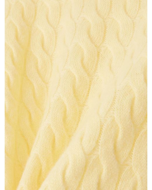 Altuzarra Yellow Milla Kaschmirpullover