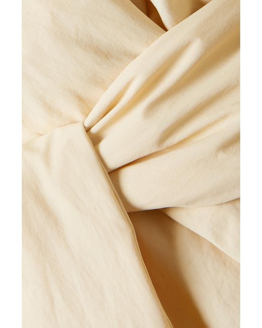 Totême  Natural Belted Recycled Shell Down Coat