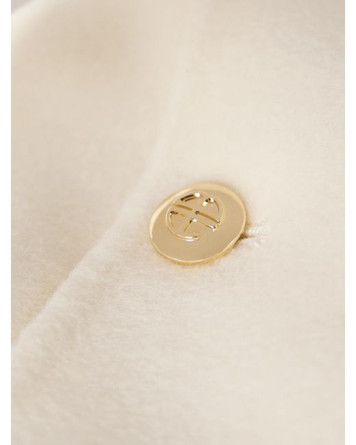 Anine Bing Natural Luca Jacke Aus Einer Woll-Kaschmirmischung