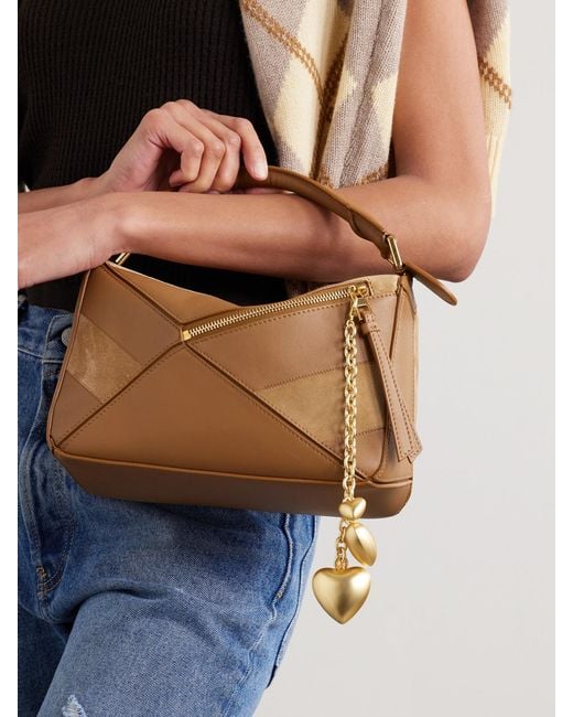Roxanne Assoulin Metallic The Puffy Heart-Tone Bag Charm