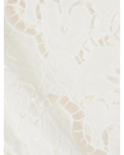 Farm Rio Natural Broderie Anglaise Cotton Pareo