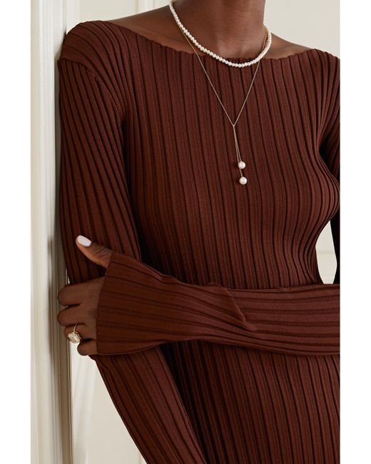 Mateo Natural 14-Karat Pearl Choker