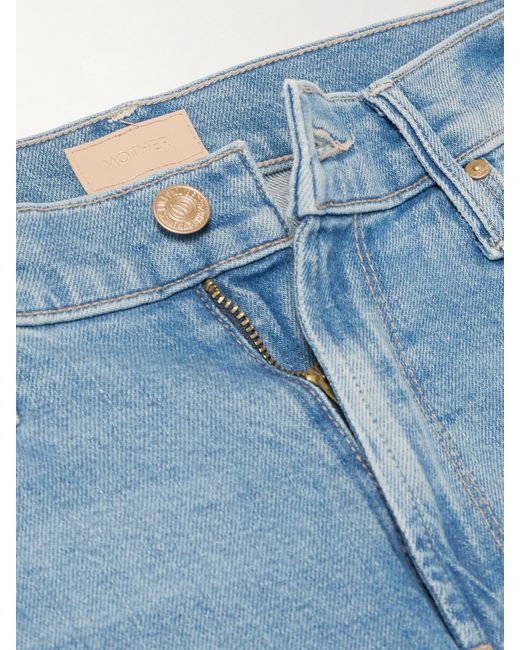 Mother Blue The Doozy Hoch Sitzende Schlagjeans Mit Recycelten Fasern