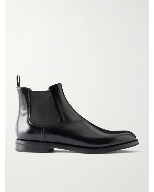 Church's Black Monmouth Leather Chelsea Boots
