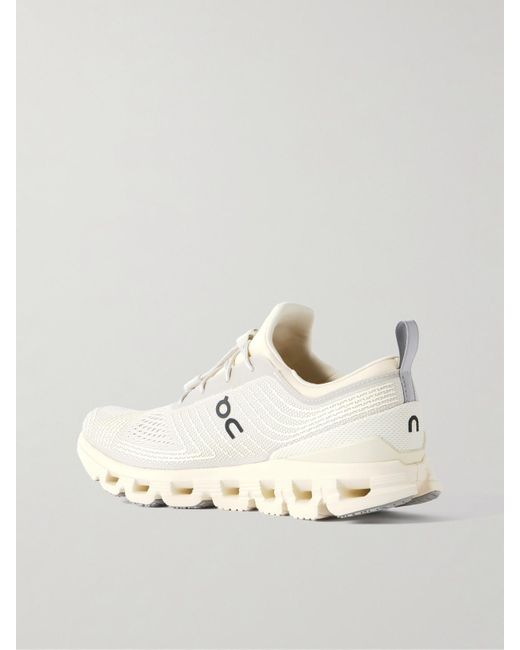 On Shoes Natural Cloud X Z5 Rubber-Trimmed Mesh Sneakers