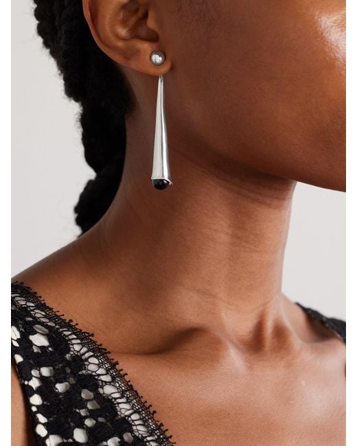 Sophie Buhai Natural Lou Lou Onyx Earrings