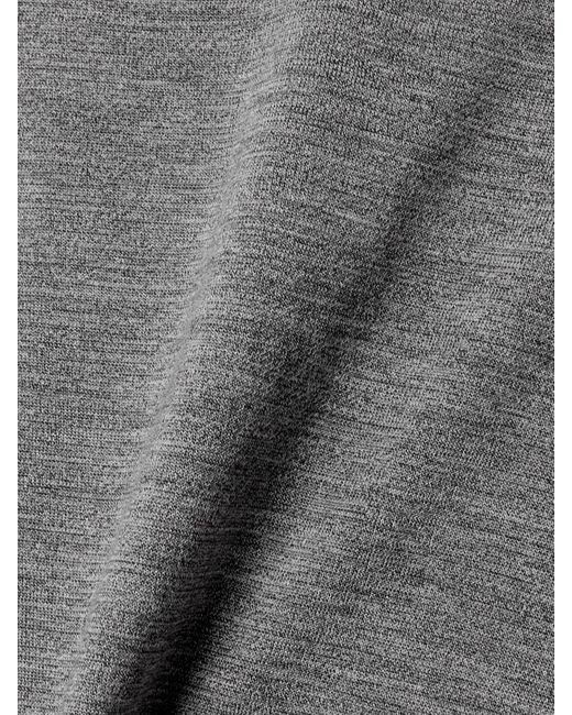 Dries Van Noten Gray Wool Sweater