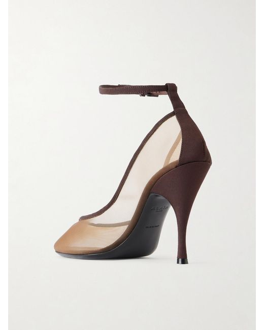 Alaïa White 100 Mesh Pumps