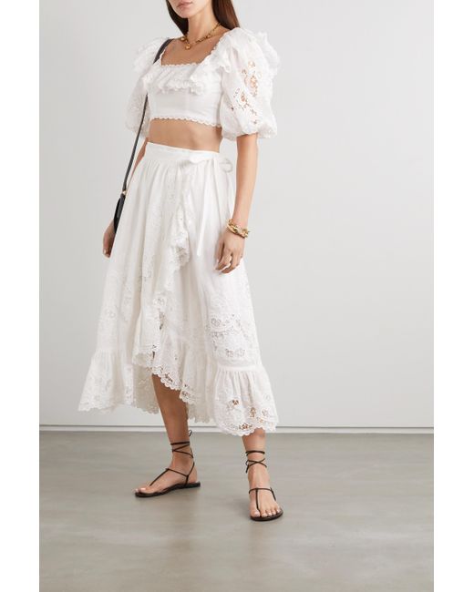 Zimmermann Lulu Asymmetric Ruffled 