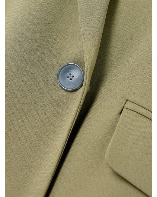 Joseph Green Jaden Double-Breasted Cady Blazer