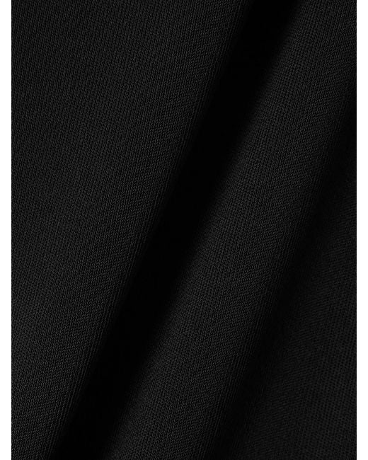 Tom Ford Black One-Sleeve Jersey Gown