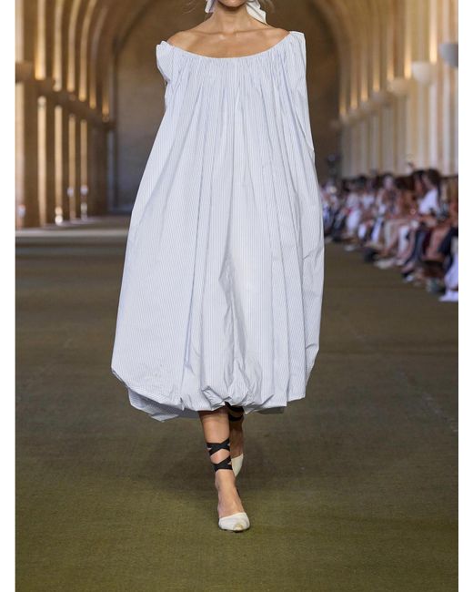 Jacquemus White The Lavande Midi Dress