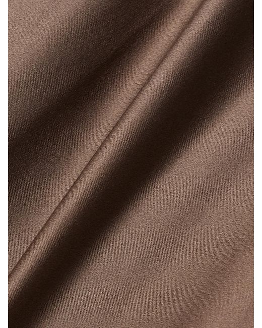 Nili Lotan Natural Cami Silk-Satin Gown
