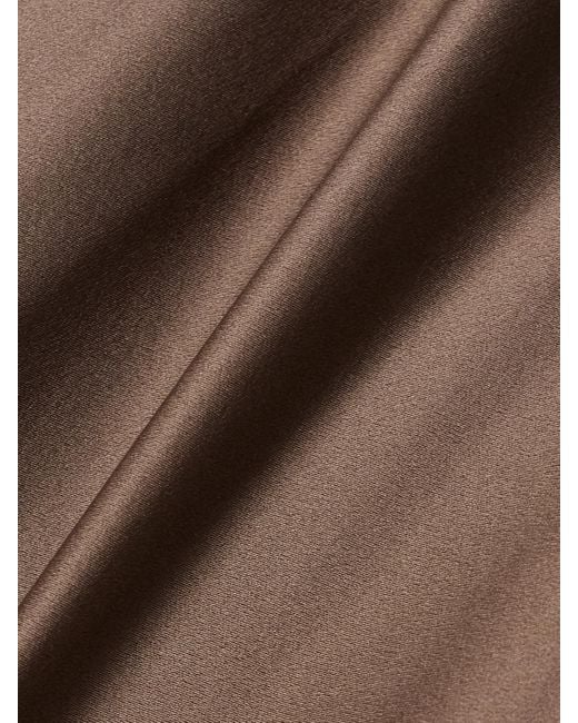 Robe Du Soir En Satin De Soie Cami Nili Lotan en coloris Natural