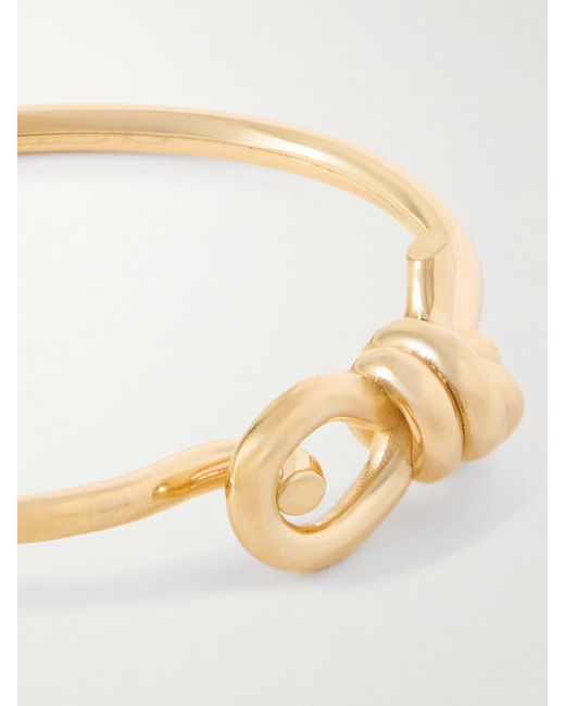 Bottega Veneta Natural Plated Bracelet