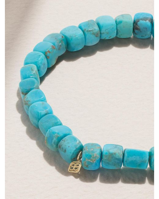 Sydney Evan Blue Eye 14-Karat Bracelet