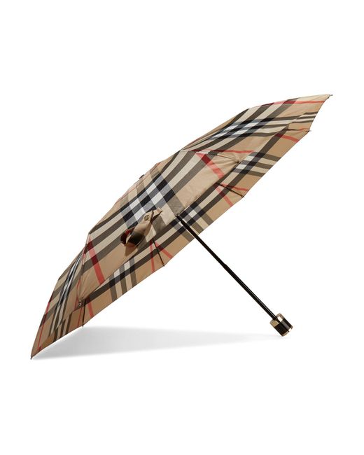 Parapluie En Tissu Technique à Carreaux Burberry | Lyst