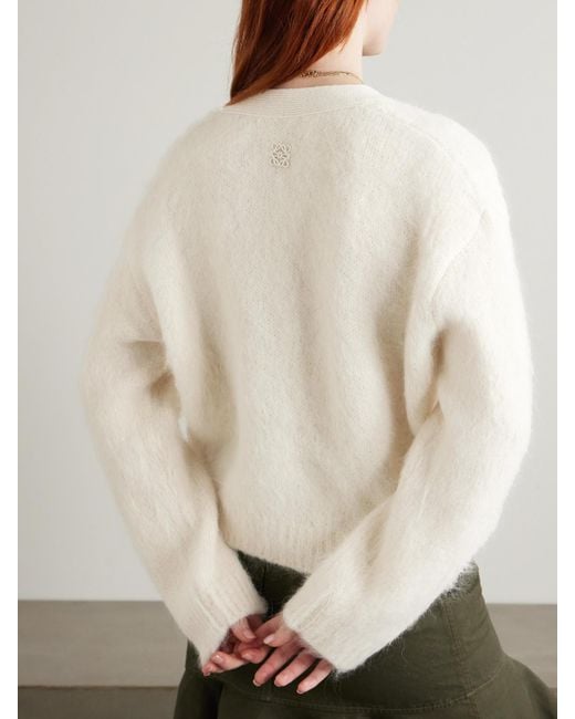 Loewe Natural Alpaca-Blend Cardigan