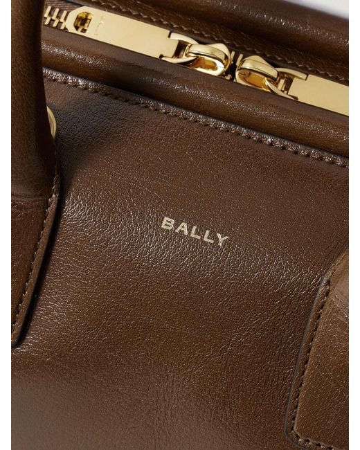 Bally Brown Belle Small Leather Tote
