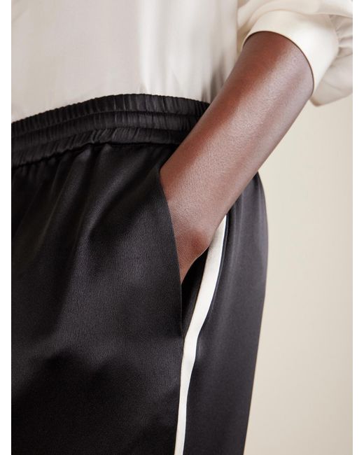 Tom Ford Blue Silk-Satin Pants