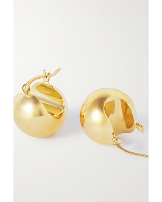 LIE STUDIO Metallic The Ingrid-Plated Earrings