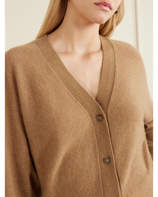 LeKasha Natural Lyss Organic Cashmere Cardigan