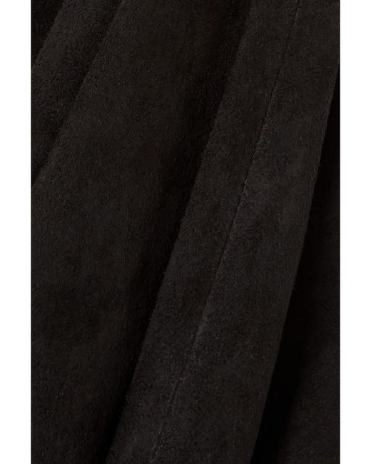 SPRWMN Black Suede Leggings