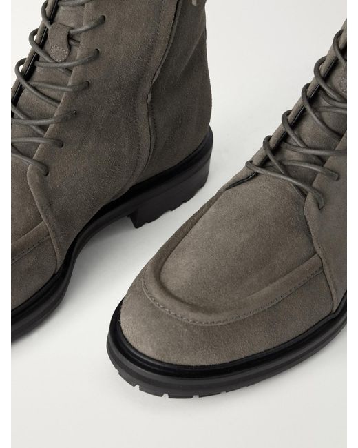 Aeyde Brown Tate Suede Ankle Boots