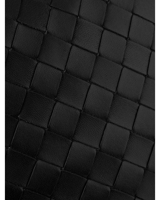 Bottega Veneta Black Jodie Small Intrecciato Leather Tote