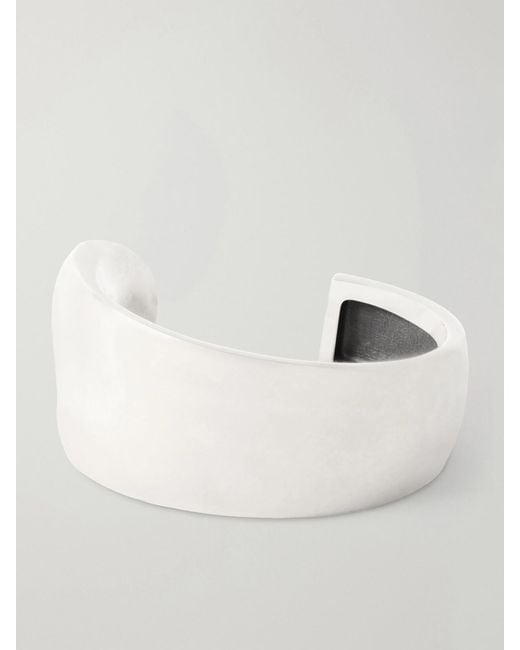Khaite Metallic Keefe Palladium-Coated Bracelet