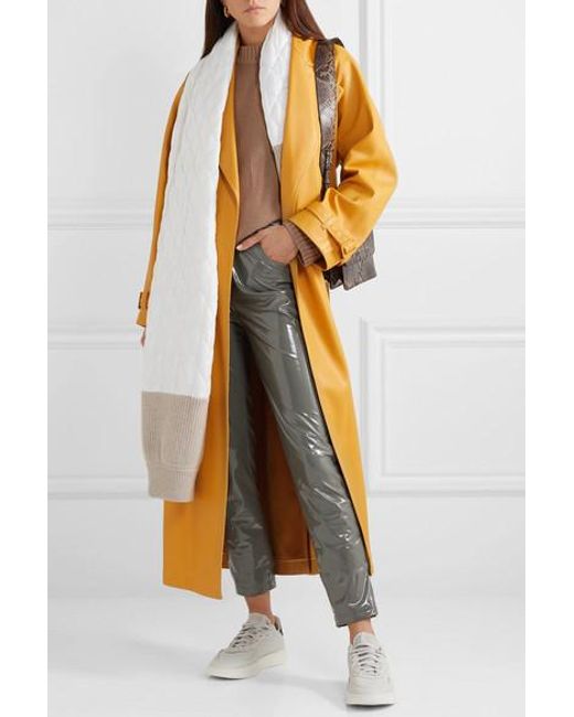 Tibi Tech Vinyl Skinny Pants in 
