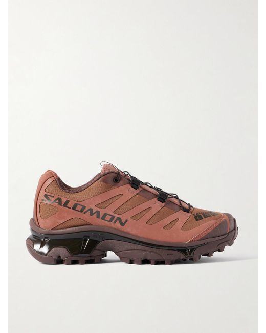 Salomon Brown Xt-4 Og Protective Sneakers Aus Ripstop Mit Gummibesätzen