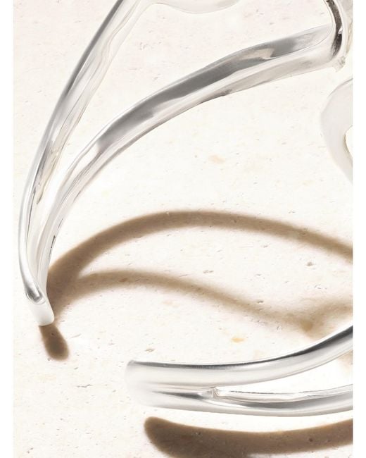 Juju Vera Natural Lula Sterling And Citrine Cuff
