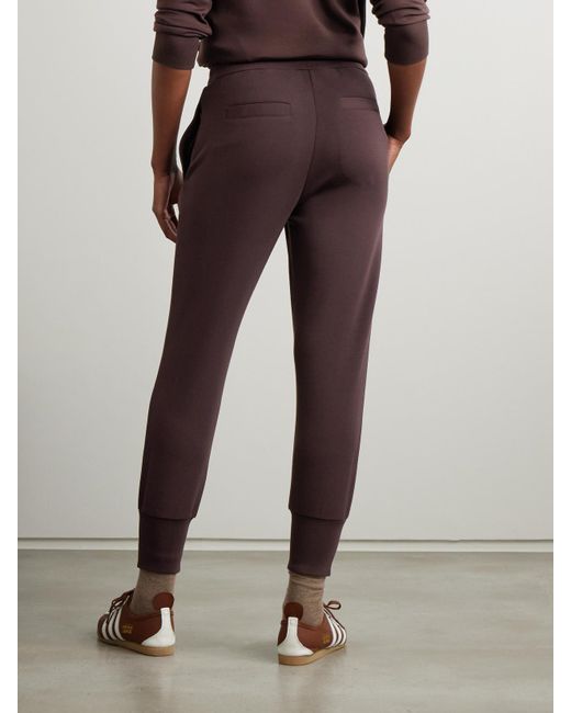 Varley Purple The Slim Cuff Doublesoft Track Pants