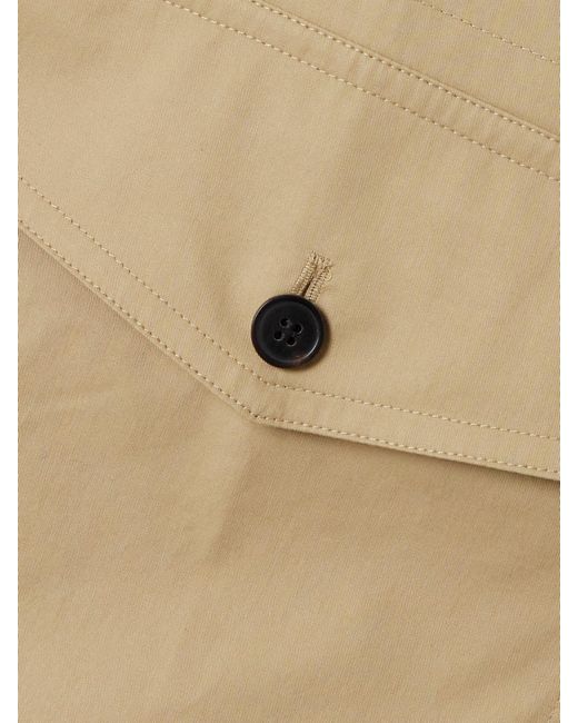 Dries Van Noten Natural Cotton-Twill Cargo Pants