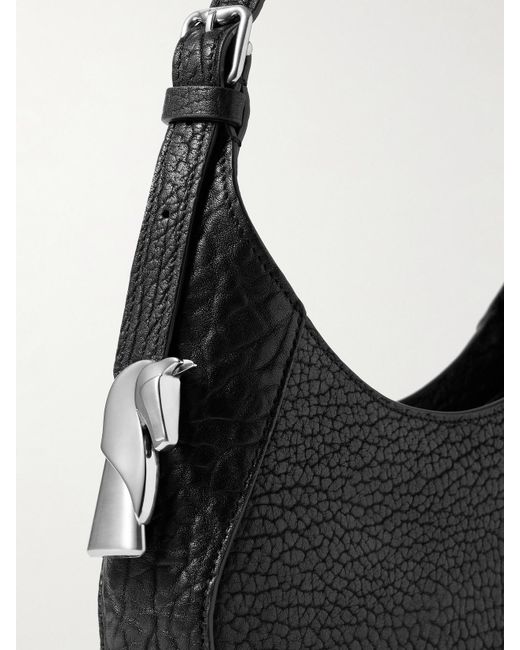 Burberry textured leather online shoulder bag