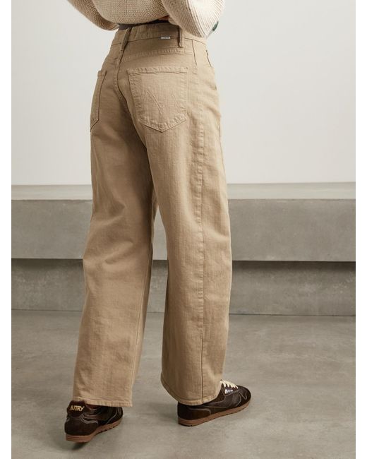 Mother Natural The Half Pipe Flood Hoch Sitzende Barrel-Jeans