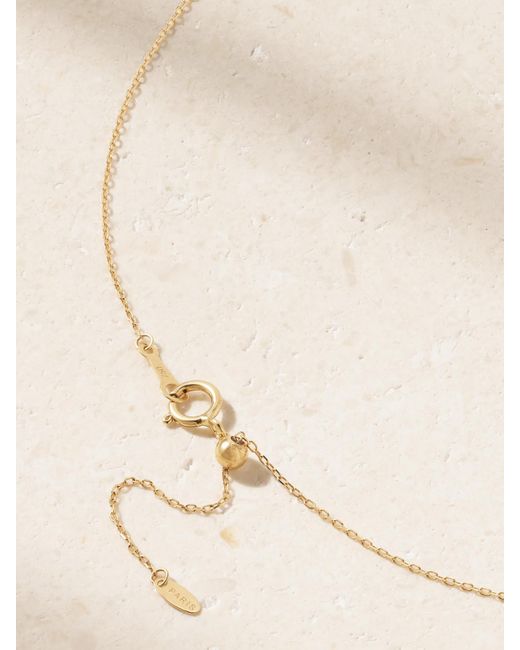 PERSÉE Natural Danaé Kette Aus 18 Karat Mit Diamanten