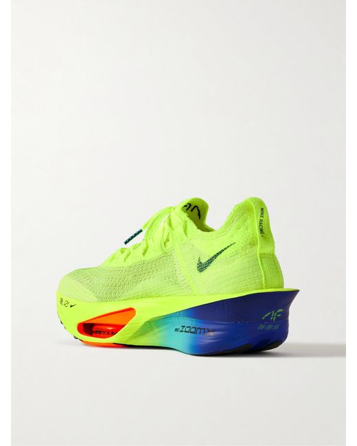 Nike Green Air Zoom Alphafly 3 Flyknit Sneakers