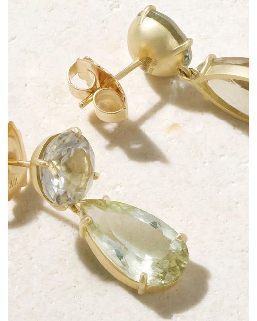 Irene Neuwirth Natural Gemmy Gem Ohrringe Aus 18 Karat Mit Turmalinen