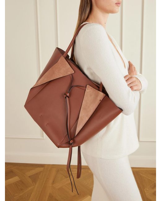 Gabriela Hearst Brown Marija Leather Tote