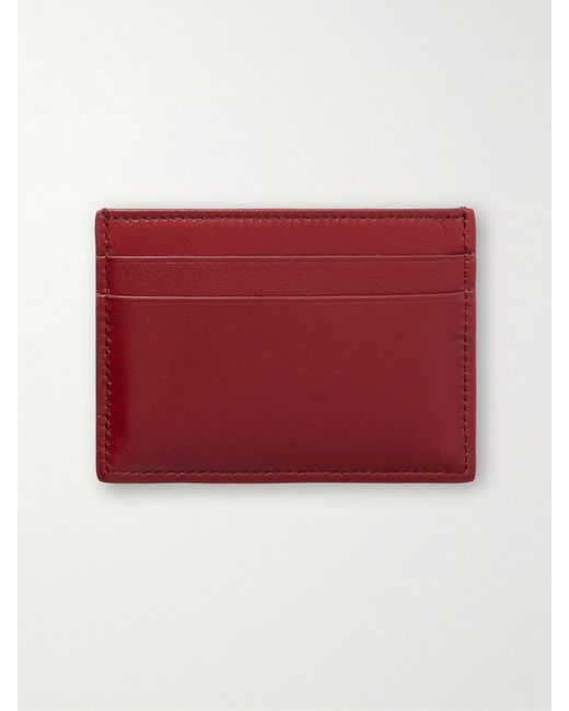 Loewe Red Anagram Kartenetui Aus Leder Mit Verzierung