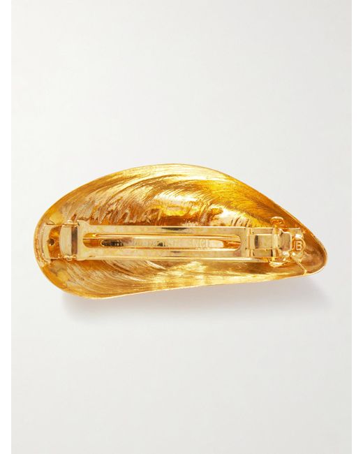 Jennifer Behr Metallic Wade-Plated Hair Clip